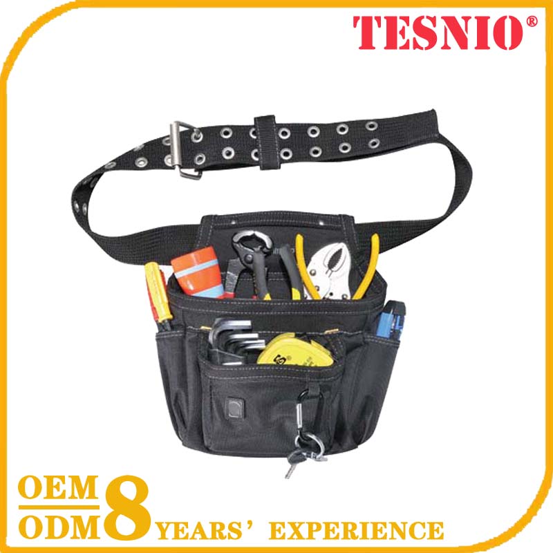 Convenient Black Waist Tool Bag,Work Bag for Sale TESNIO, JG2032