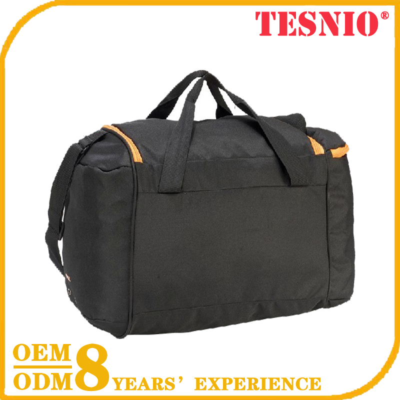 Korea Style Travel Bag Travel Duffel Bag Travelling Bag Black Gym Bag TESNIO, XL4144