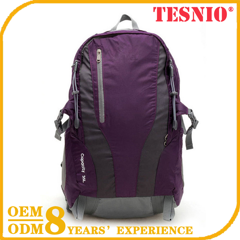 School Purple Bag for Girls Universal Hiking Backpack TESNIO, SD7065