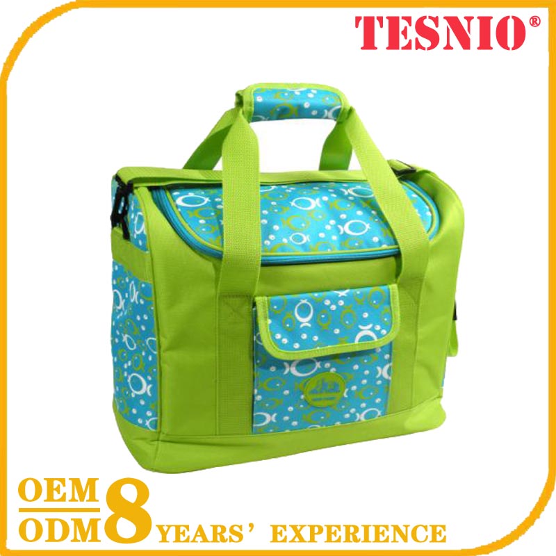 Zip Backpack With Cooler Compartment Wine Cooler Plastic Bag Beer TESNIO, DBB067