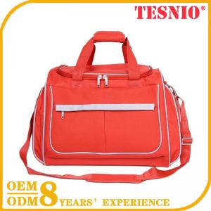 Orange Gym Duffle Bag Travel Wash Bag Travel TESNIO