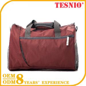 Orange Travel Bag Men Baby Travel Bag Canvas Duffel Bag TESNIO