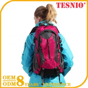 Safty Trolley Hiking Backpack Top Sale Red Lucky Camping Backpack TESNIO